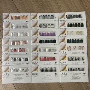 22 Color Street nail sets!